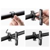 Rockbros KS-415 Aluminum Adjustable Bottle Cage Adapter - Black Rockbros KS-415 Aluminum Adjustable Bottle Cage Adapter - Black