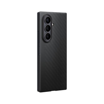Samsung Carbon Magnet Case for Samsung Galaxy Z Fold 8 Ultra compatible with MagSafe + 2 anti-reflective films - black