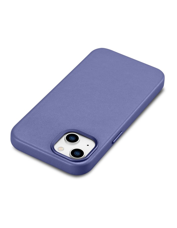 iCarer Case Leather Cover Genuine Leather iPhone 14 Plus Light Purple (MagSafe Compatible) iCarer Case Leather Cover Genuine Leather iPhone 14 Plus Light Purple (MagSafe Compatible)