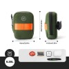 Rockbros F006 bicycle saddle bag 0.35 l - green Rockbros F006 bicycle saddle bag 0.35 l - green