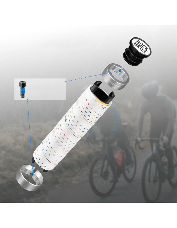 Rockbros GR0112 Grips - White