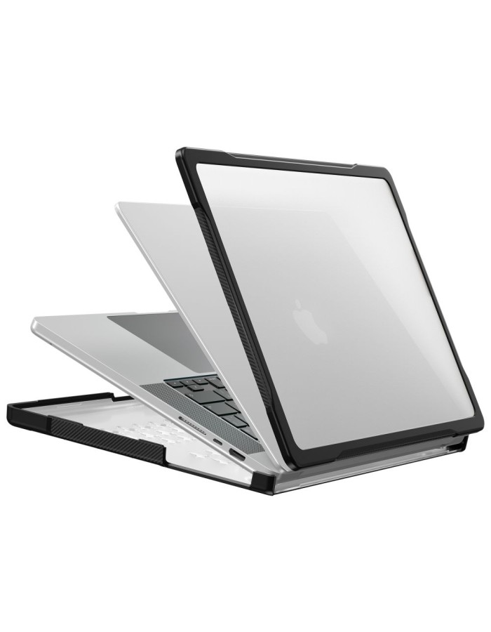 Tech-Protect Velar Case for MacBook Pro 16" 2021 / 2023 / 2025 / 2026 - Transparent Black Tech-Protect Velar Case for MacBook Pro 16" 2021 / 2023 / 2025 / 2026 - Transparent Black
