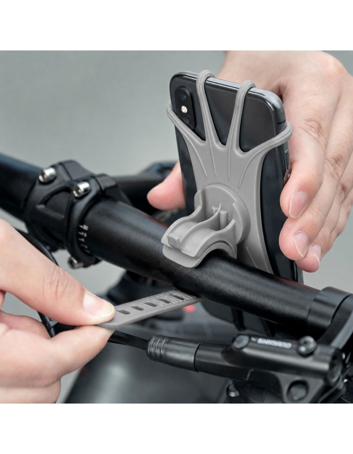 Rockbros LF436 Handlebar Clamp Phone Holder - Gray