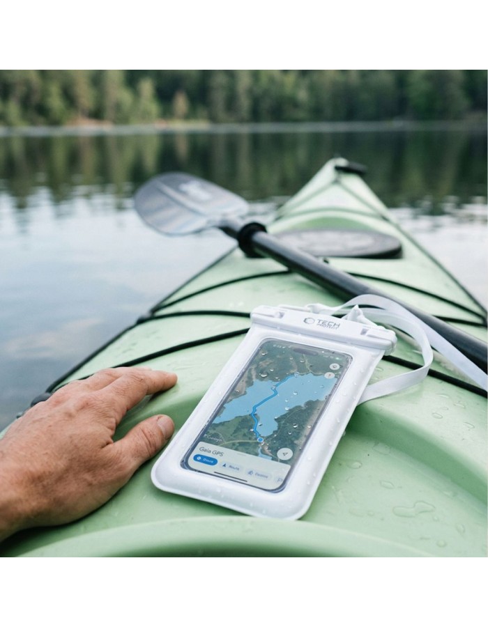 Tech-Protect UWC7 6.9" Waterproof Case - White Tech-Protect UWC7 6.9" Waterproof Case - White