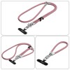 Tech-Protect C10S Crossbody Phone Lanyard (114 cm) + Wrist Strap (31 cm) - Pink Titanium Tech-Protect C10S Crossbody Phone Lanyard (114 cm) + Wrist Strap (31 cm) - Pink Titanium