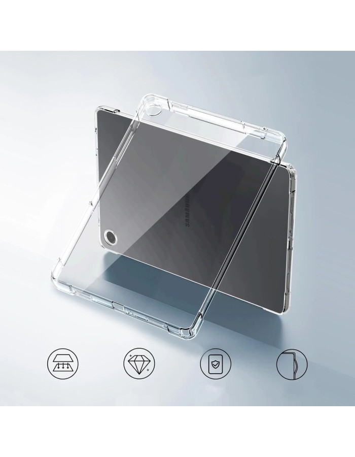 Tech-Protect FlexAir Case for Samsung Galaxy Tab A9 / A11 - Transparent Tech-Protect FlexAir Case for Samsung Galaxy Tab A9 / A11 - Transparent