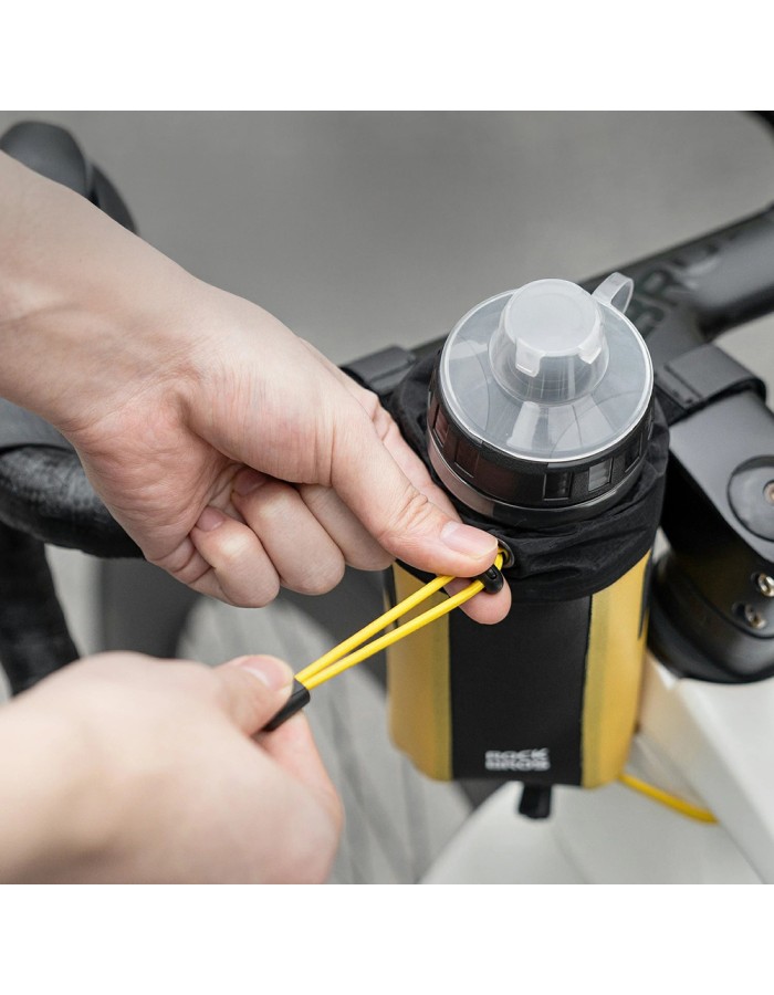 Rockbros AS-162 Waterproof Handlebar Bottle Bag - Yellow Rockbros AS-162 Waterproof Handlebar Bottle Bag - Yellow