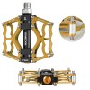 Rockbros JT201012LG 2010-12L Aluminum Platform Bicycle Pedals - Gold Rockbros JT201012LG 2010-12L Aluminum Platform Bicycle Pedals - Gold