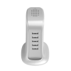 Dudao 5x USB charger with built-in EU power cable white (A5EU) Dudao 5x USB charger with built-in EU power cable white (A5EU)