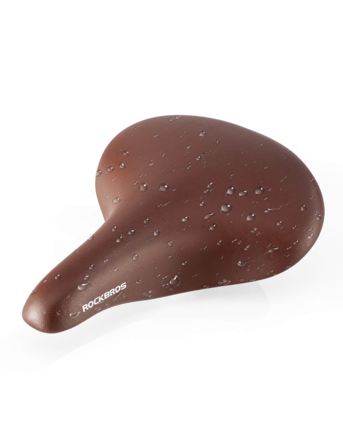 Rockbros 6800S retro comfort bicycle saddle - brown Rockbros 6800S retro comfort bicycle saddle - brown