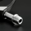 Rockbros RD9 SPD Carbon Fiber and Titanium Alloy Pedal Cleats - Black