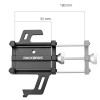 Rockbros 699 Handlebar Clamp Phone Holder - Red Rockbros 699 Handlebar Clamp Phone Holder - Red