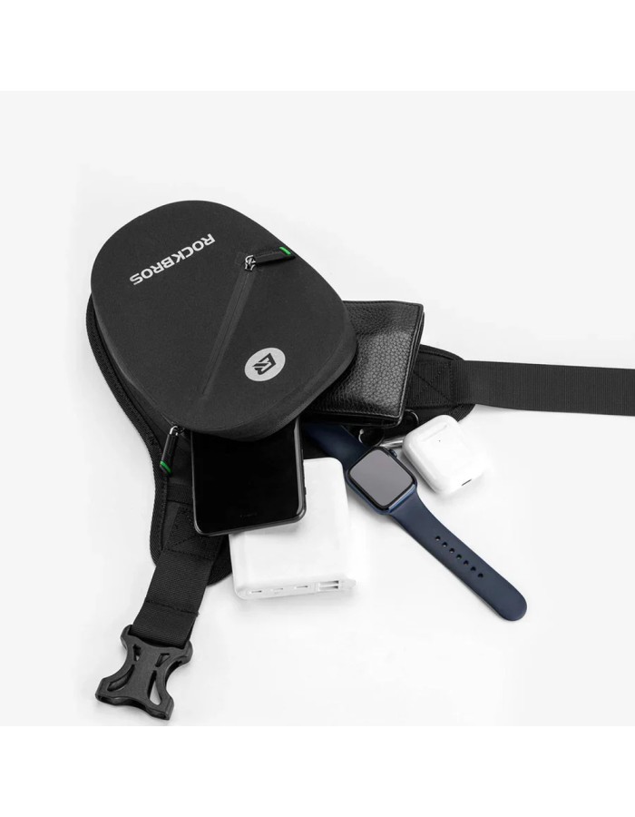 Rockbros AS-081 Motorcycle Thigh or Hip Bag 1L - Black Rockbros AS-081 Motorcycle Thigh or Hip Bag 1L - Black