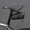 Rockbros AS-141 Lightweight Bicycle Seat Bag with Smart Rear Light - Black Rockbros AS-141 Lightweight Bicycle Seat Bag with Smart Rear Light - Black