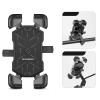 Rockbros HW-117 Handlebar Clamp Phone Holder - Black and Gray Rockbros HW-117 Handlebar Clamp Phone Holder - Black and Gray