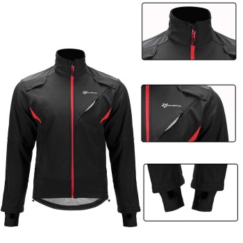 Rockbros YPW021 Windproof Cycling Sports Jacket Size L - Black Rockbros YPW021 Windproof Cycling Sports Jacket Size L - Black
