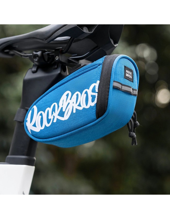 Rockbros G007 Flash Journey saddle bag 0.8 l - blue Rockbros G007 Flash Journey saddle bag 0.8 l - blue