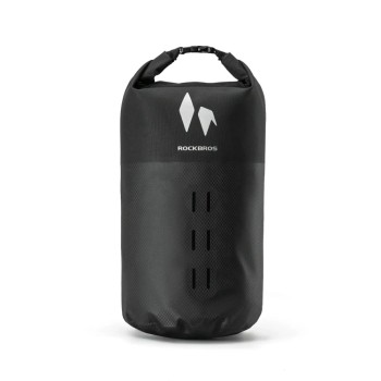 Rockbros AS-156 7l Fork Bag Waterproof Pannier - Black