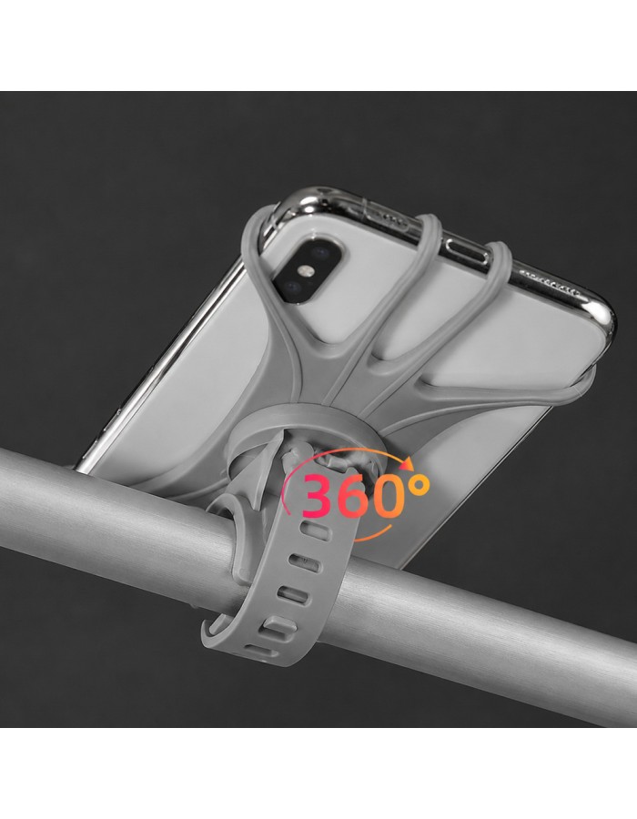 Rockbros LF436 Handlebar Clamp Phone Holder - Gray