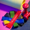 Mini resistance bands Wozinsky WGO-5 activation bands made of latex - 5 pcs. Mini resistance bands Wozinsky WGO-5 activation bands made of latex - 5 pcs.