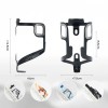 Rockbros BBC2504 Ultralight Aluminum Bottle Cage - Black