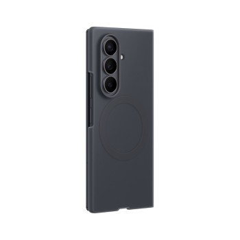 Samsung Silicone Magnet Case for Samsung Galaxy Z Fold 8 compatible with MagSafe + 2 anti-reflective films - black