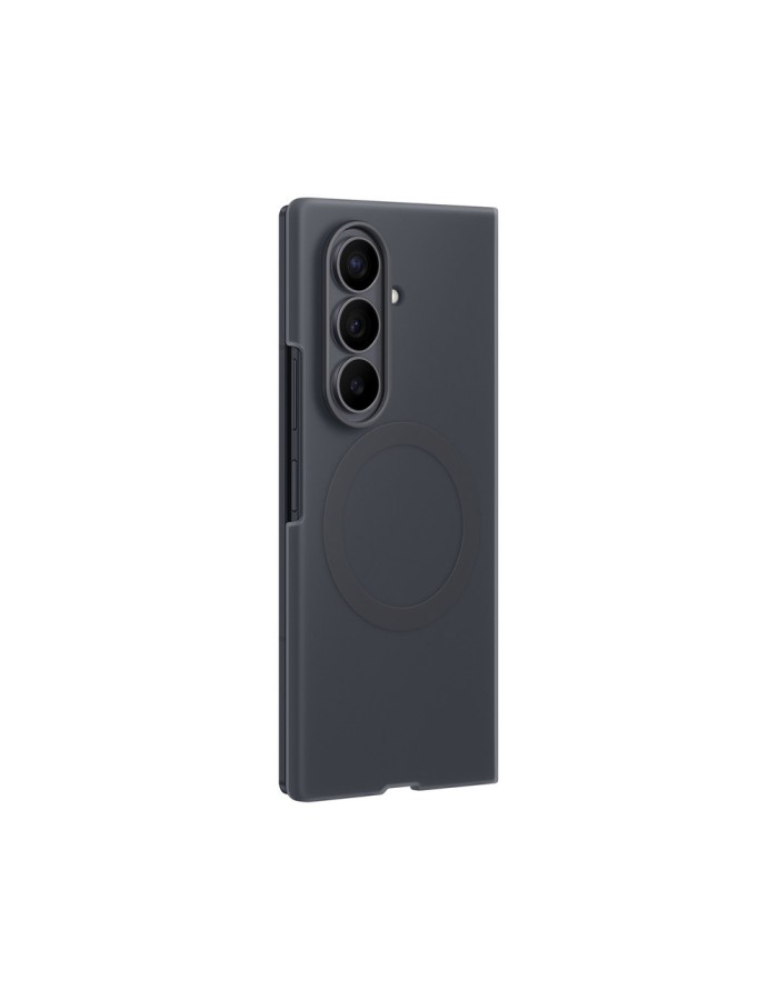Samsung Silicone Magnet Case for Samsung Galaxy Z Fold 8 compatible with MagSafe + 2 anti-reflective films - black
