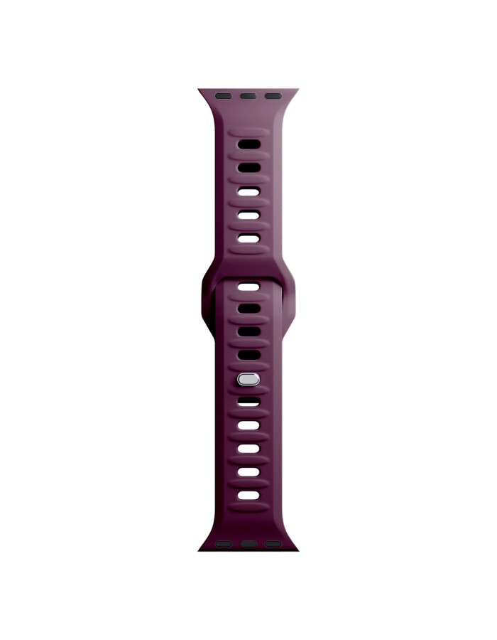 3mk Silicone Watch Strap for Apple Watch 38 / 40 / 41 mm - Burgundy