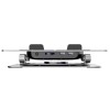 Wozinsky WDCX-X16-AS CoolBase RGB 360° cooling stand for laptop and tablet - silver