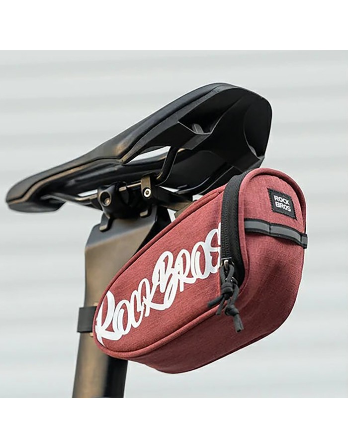 Rockbros G007 Flash Journey Saddle Bag 0.8 l - Red Rockbros G007 Flash Journey Saddle Bag 0.8 l - Red