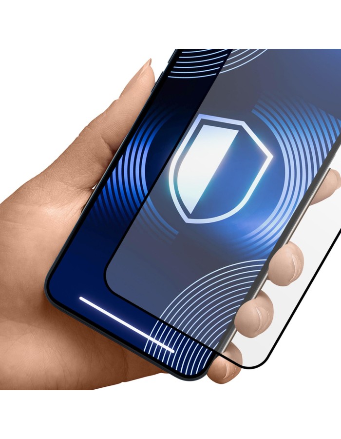 Tempered glass 3mk HardGlass Matt Max for iPhone 16 Tempered glass 3mk HardGlass Matt Max for iPhone 16
