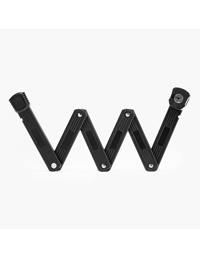 Rockbros LKXR2006 Folding Bike Lock with Key - Black Rockbros LKXR2006 Folding Bike Lock with Key - Black
