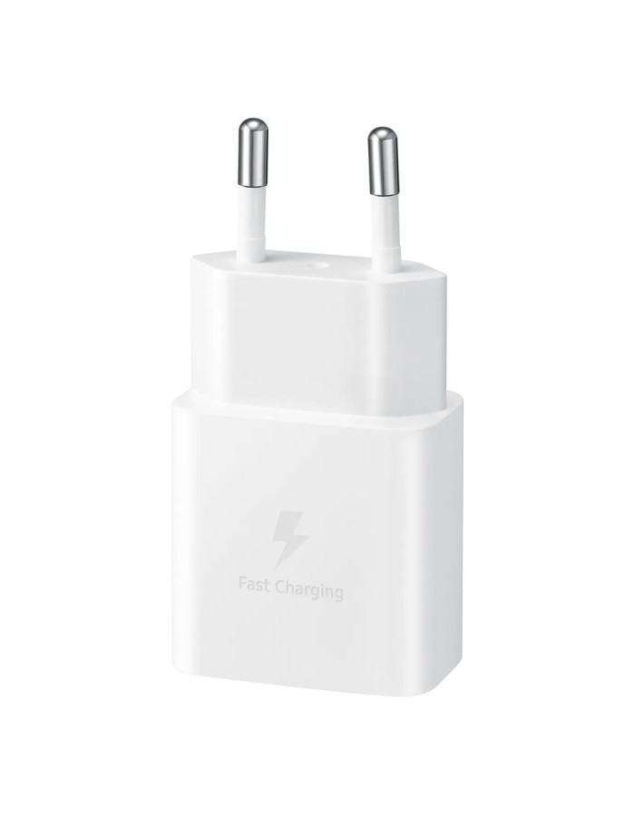 Samsung EP-T1510XWEGEU USB-C 15W PD AFC wall charger + USB-C cable - white Samsung EP-T1510XWEGEU USB-C 15W PD AFC wall charger + USB-C cable - white