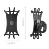 Rockbros LF436 Handlebar Clamp Phone Holder – Black Rockbros LF436 Handlebar Clamp Phone Holder – Black