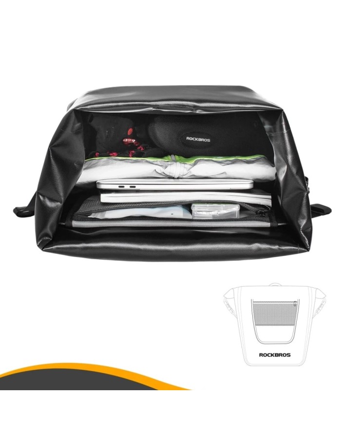 Rockbros AS-001 Waterproof Trunk Bag 27L - Black Rockbros AS-001 Waterproof Trunk Bag 27L - Black