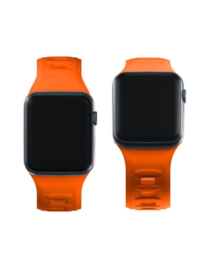 3mk Silicone Watch Strap for Apple Watch 38 / 40 / 41 mm - orange 3mk Silicone Watch Strap for Apple Watch 38 / 40 / 41 mm - orange