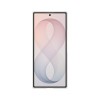 Samsung Silicone Magnet Case for Samsung Galaxy Z Fold 8 compatible with MagSafe + 2 anti-reflective films - white