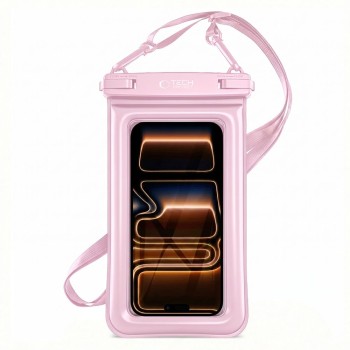 Tech-Protect UWC7 6.9" waterproof case - pink