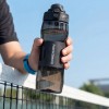 Rockbros S550H-1 700 ml Thermal Bottle with Magnetic Holder and Mounting Strap - Black Rockbros S550H-1 700 ml Thermal Bottle with Magnetic Holder and Mounting Strap - Black