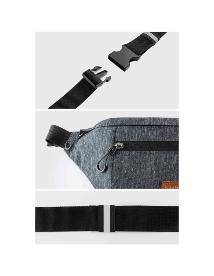Rockbros H33 Bike Hip Bag 1.5L - Gray Rockbros H33 Bike Hip Bag 1.5L - Gray