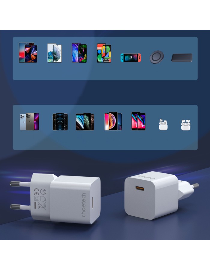 Choetech charger 20W USB Type C (PD5010) Choetech charger 20W USB Type C (PD5010)