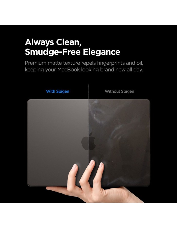Spigen AirSkin Case for MacBook Pro 16" 2021 / 2023 / 2024 / 2025 / 2026 - Semi-Transparent