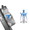 Rockbros RKL02 Aluminum Bottle Cage - Blue and Silver Rockbros RKL02 Aluminum Bottle Cage - Blue and Silver