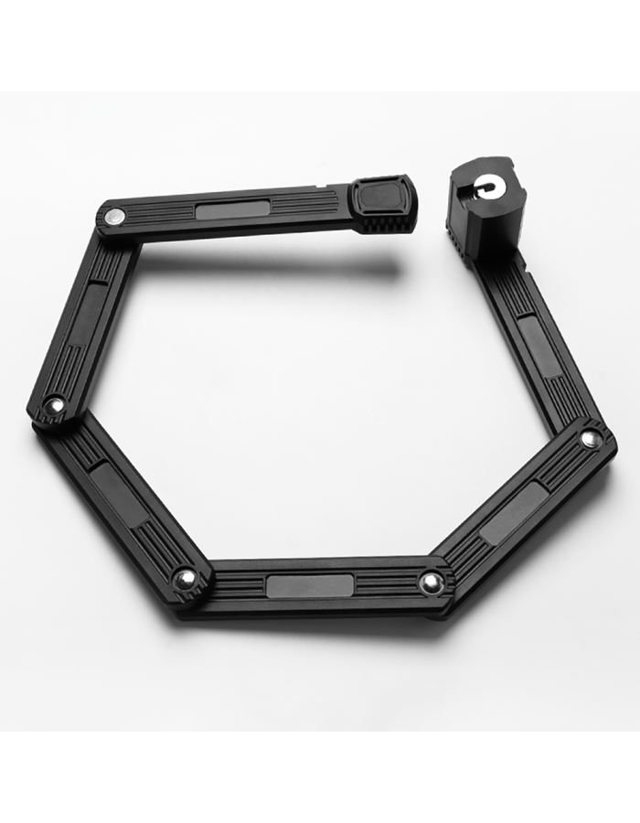 Rockbros LKXR2006 Folding Bike Lock with Key - Black Rockbros LKXR2006 Folding Bike Lock with Key - Black