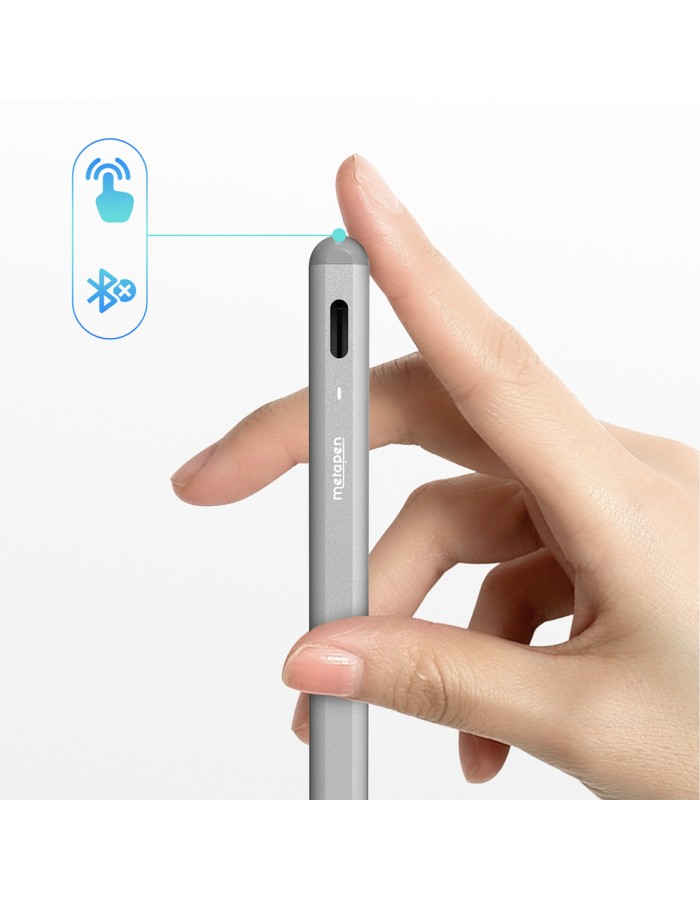 Metapen A8 Active Stylus for iPad USB-C - Gray Metapen A8 Active Stylus for iPad USB-C - Gray