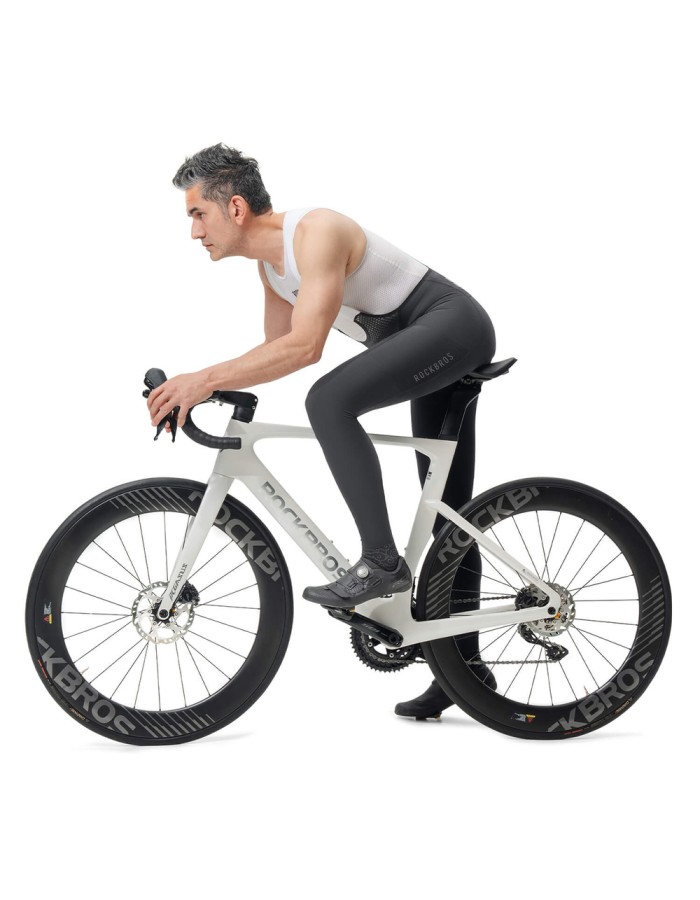 Rockbros TLCK001-1 ROAD TO SKY Men&amp;#39;s Cycling Pants with Pad S - Black