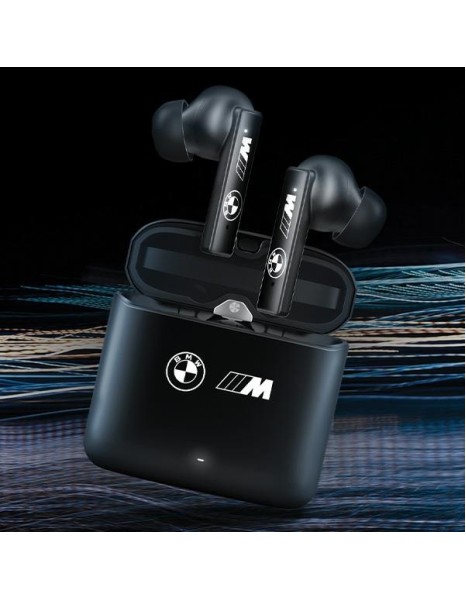 BMW M Collection Bluetooth TWS Wireless Headphones - Black BMW M Collection Bluetooth TWS Wireless Headphones - Black