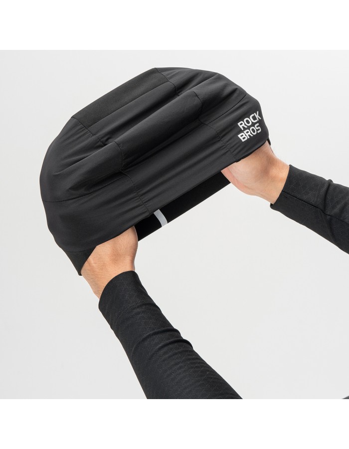 Rockbros M015 Winter Reversible Cycling Cap Size 54-61 cm - Black Rockbros M015 Winter Reversible Cycling Cap Size 54-61 cm - Black