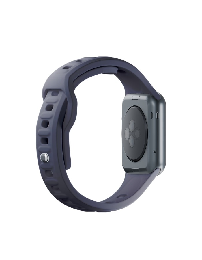 3mk Silicone Watch Strap for Apple Watch 38 / 40 / 41 mm - gray