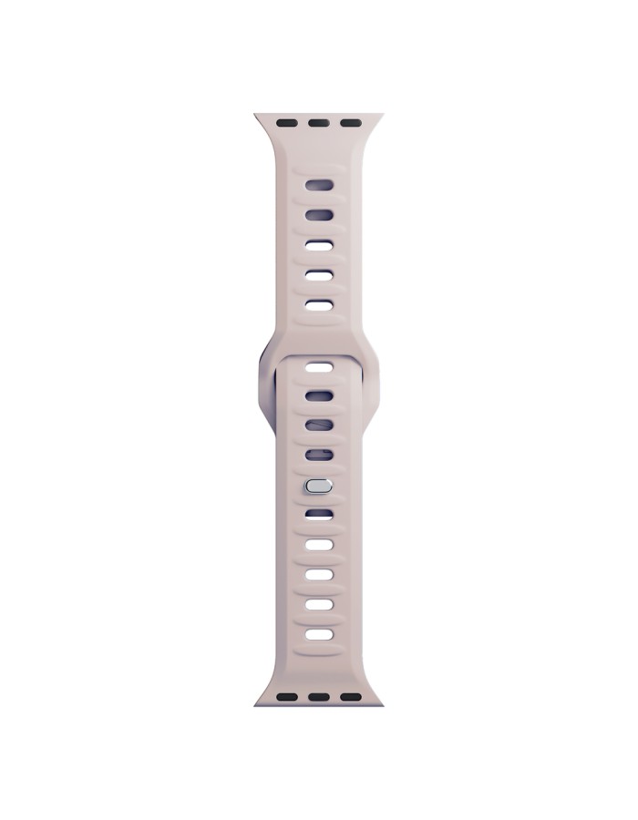3mk Silicone Watch Strap for Apple Watch 38 / 40 / 41 mm - beige
